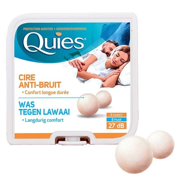 Quies Bouchons d’oreilles en cire Boite de 16