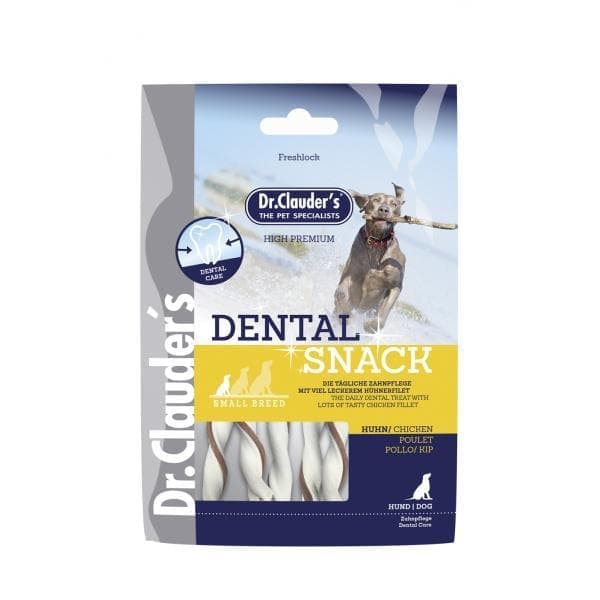 Dr Clauder’s DENTAL SNACK POULET – SMALL BREED 80GR