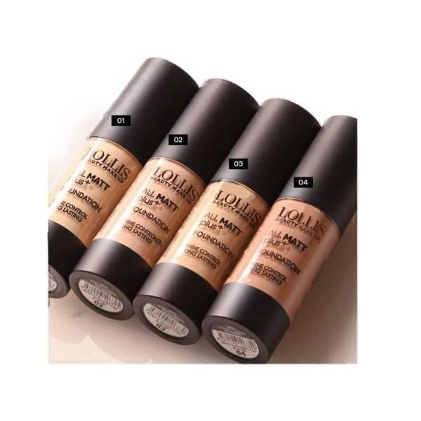 Lollis all matt plus foundation N03