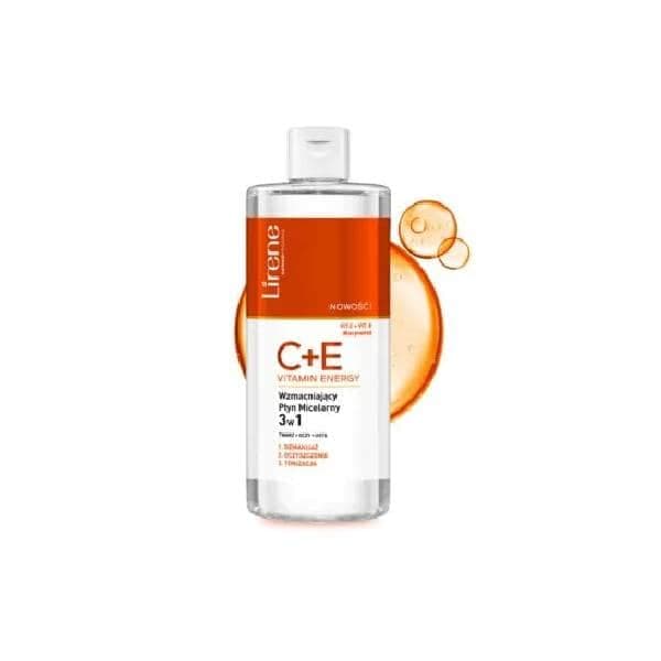 LIRENE C+E vitamin energy eau micellaire 3 en 1 400ml