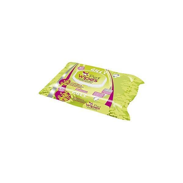 Lingette pour animaux 40 Pcs Citron