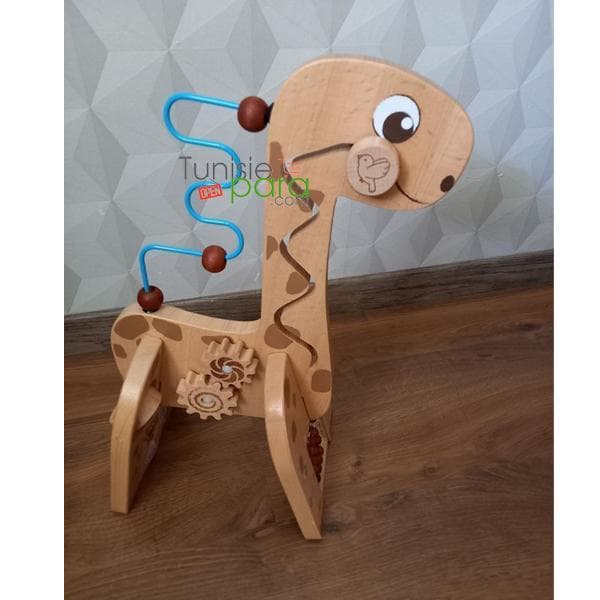 Jouet: Multifunction girafe en bois