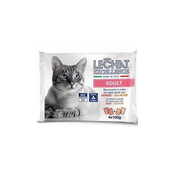 Multipack Lechat Exc.Adult 4*100g