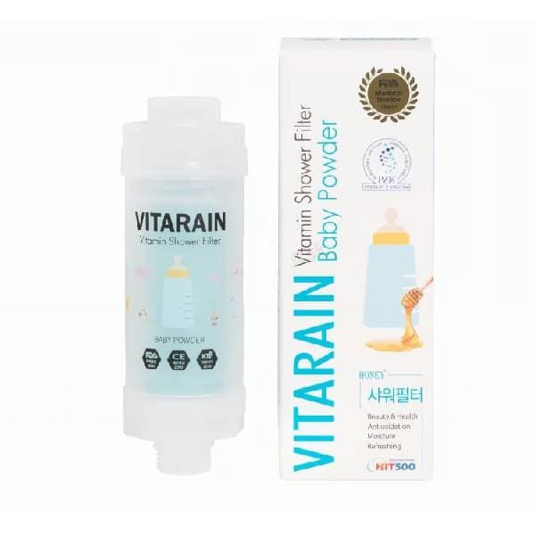 VITARAIN Filtre de Douche à La Vitamine Baby powder