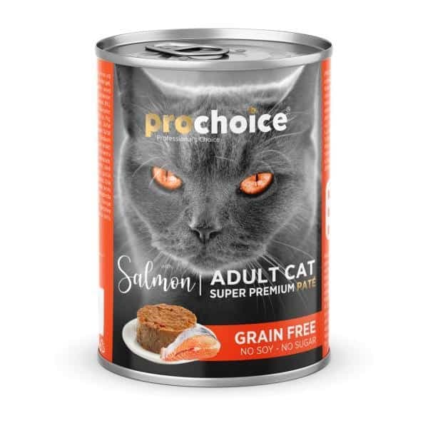 Prochoice Gf Pate Chat Saumon 400 Gr