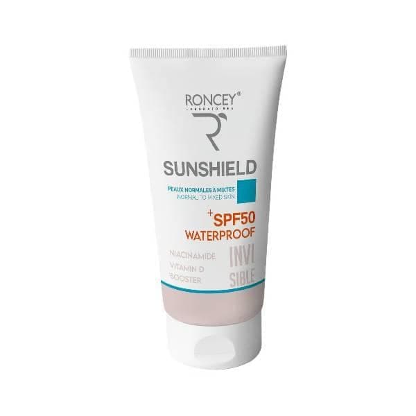 Roncey Ecran Sunshield Waterproof Peau Mixte SPF50+ Invisible 50ml