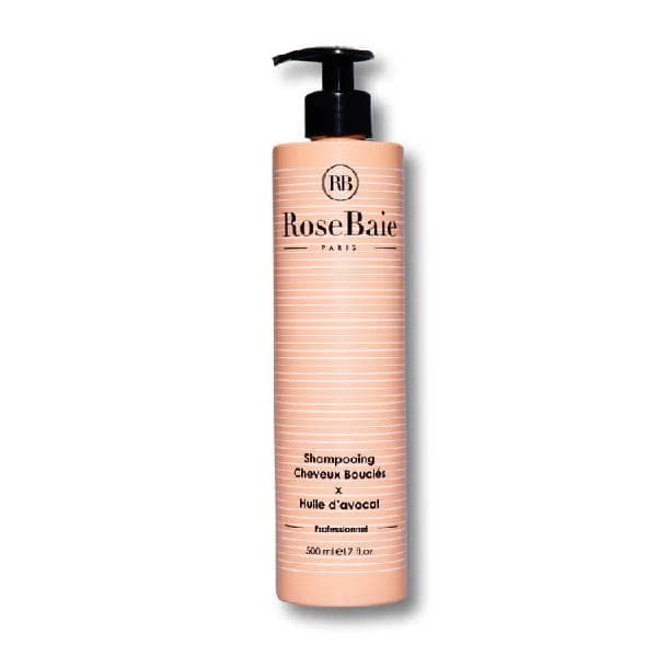 RoseBaie Shampoing Cheveux bouclés Kératine et Huile d’Avocat 500ml