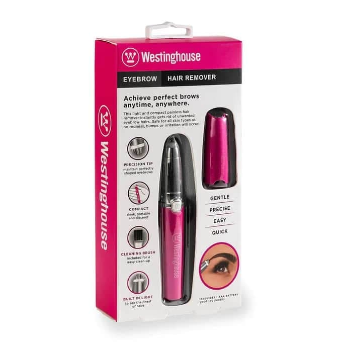 Westinghouse Épilateur de sourcils à piles WH1118