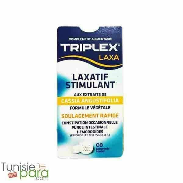 Triplex Laxa Laxatif Stimulant comprimés à sucer 8cp