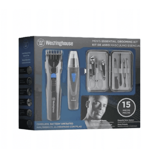 Westinghouse Tondeuse HOMMES 15P À PILES WH2301