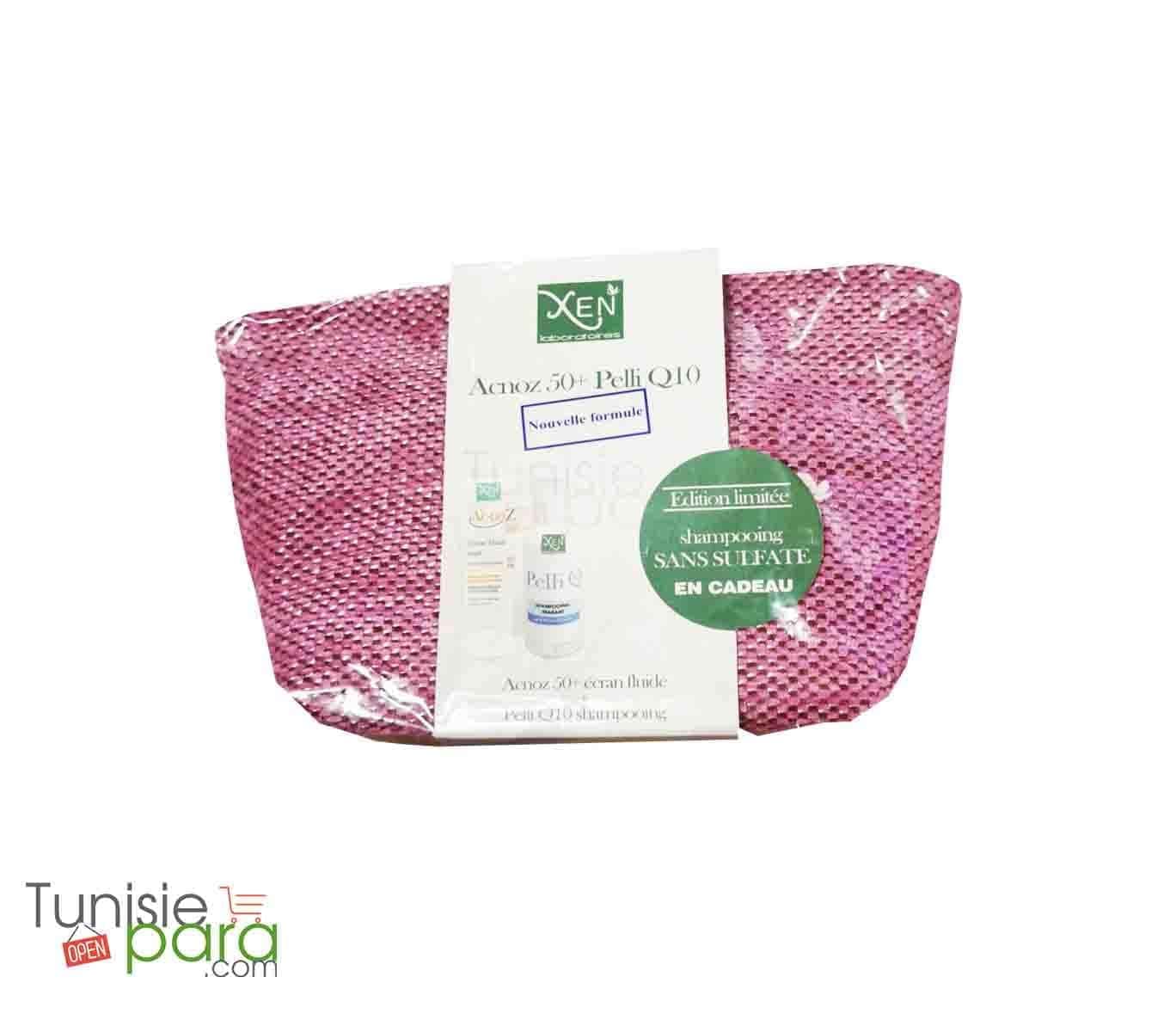 Xen trousse Acnoz 50+ et pelli Q10