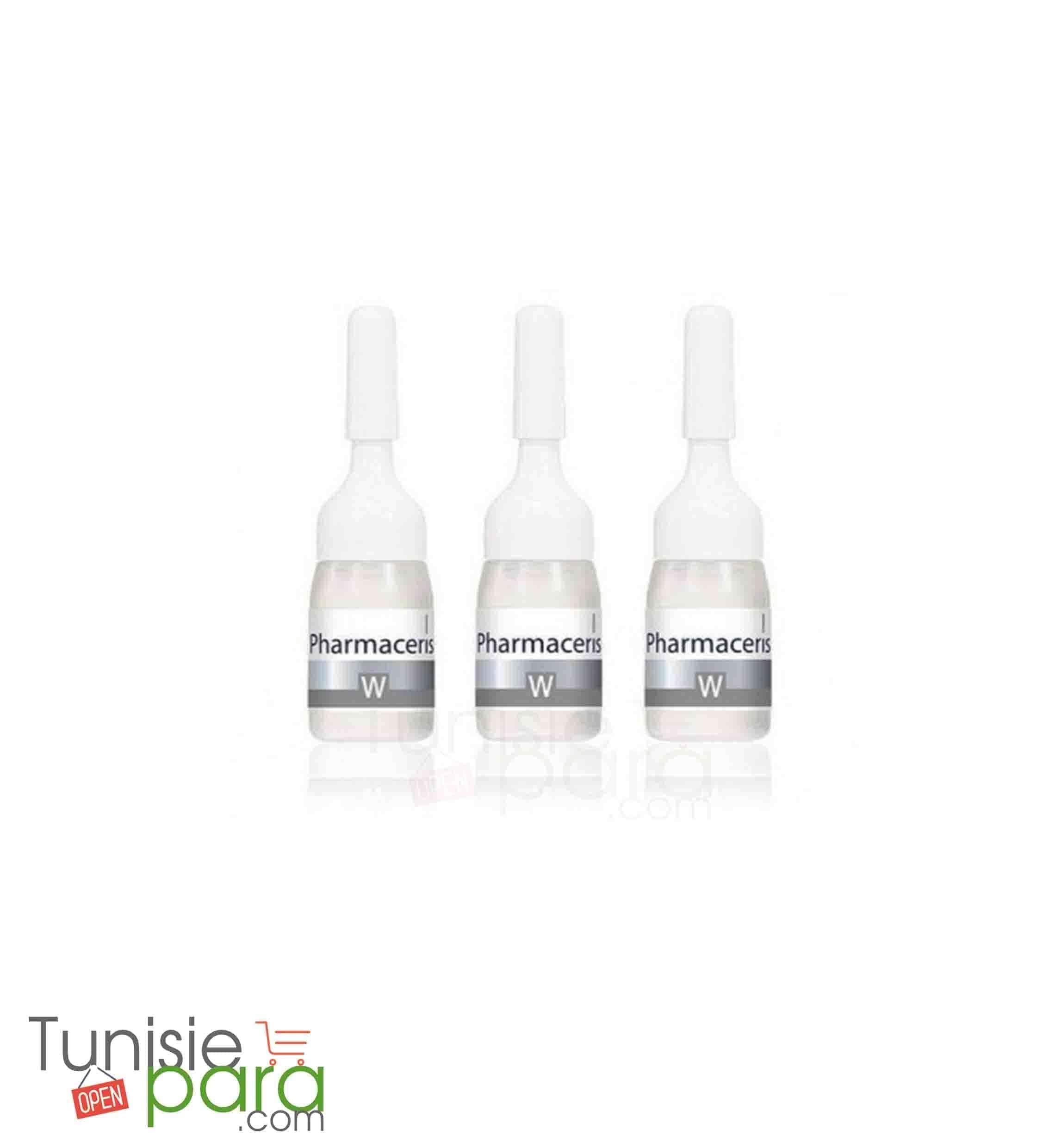 PHARMACERIS W ALBUCIN PP 3 AMPLOULES+Pharmaceris puri albucin Mousse gratuit