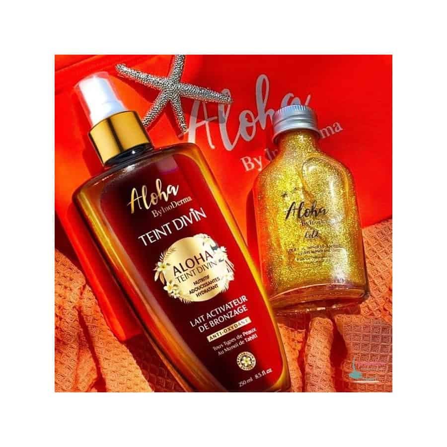 ALOHA SUN GLOW SET GOLD