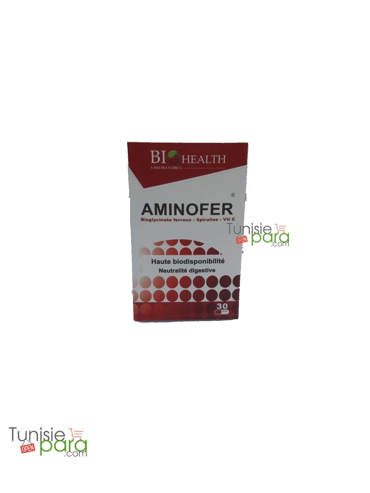 Biohealth Aminofer 30 gélules