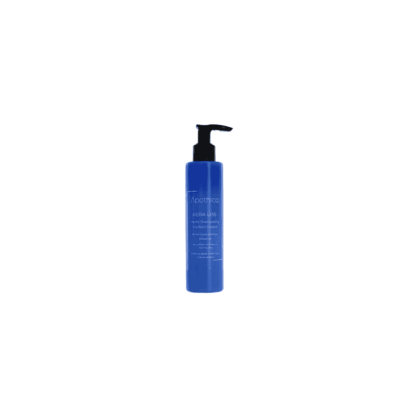 apothica kera liss après shampoing purifiant lissant cheveux gras 200ml