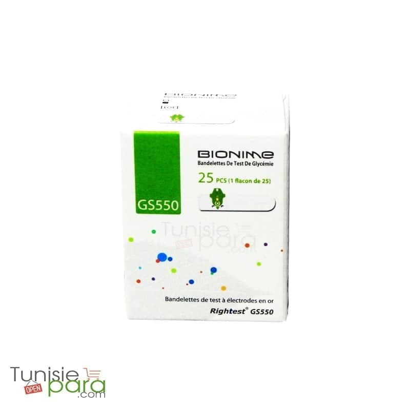 BIONIME bandelettes – GS550 (25 UI)