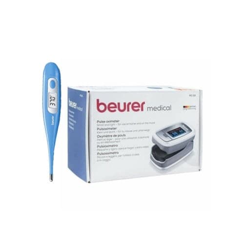 BEURER PACK PO 30 PULS OXYMETRE+THERMOMETRE FT09 (offert)