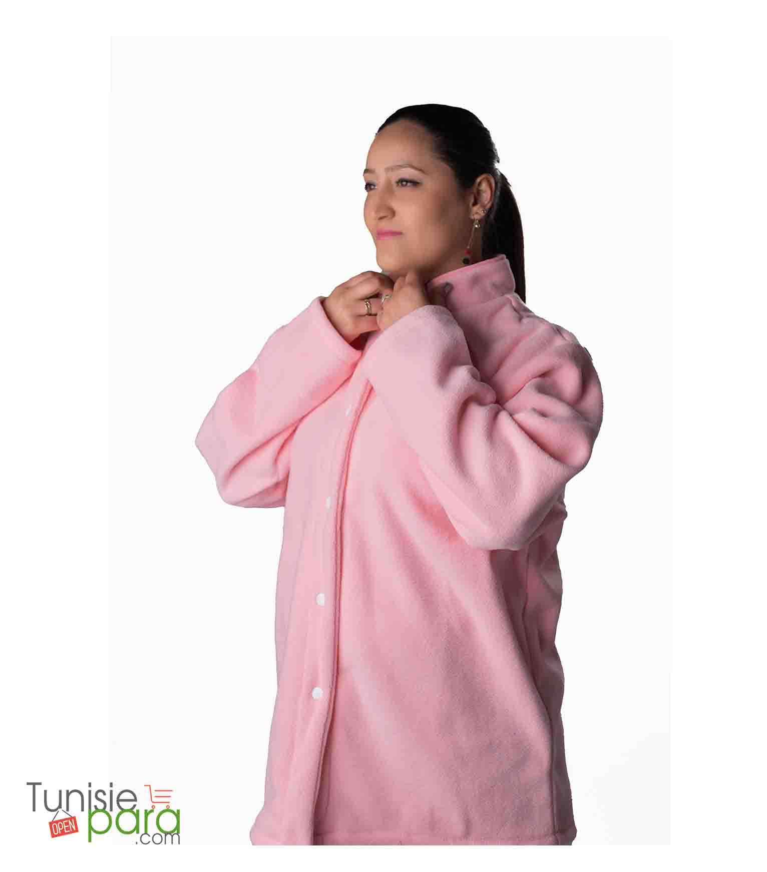 Tenue medicale Tunique hiver Rose (taile S/M/L/XL)