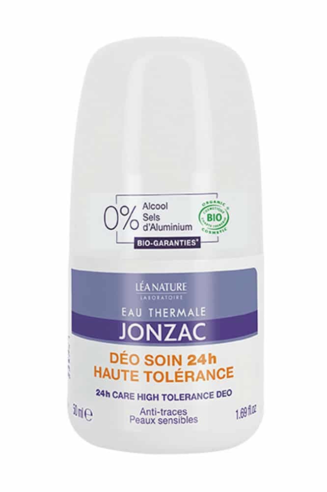 jonzac deo soin roll on peaux sensibles haute tolérance 50 ml