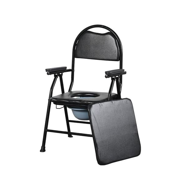 Chaise De Toilette Pliable Avec Couverture