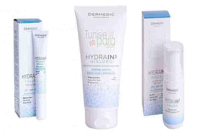 dermedic coffret crème de jour + lotion hydratant + contour de yeux