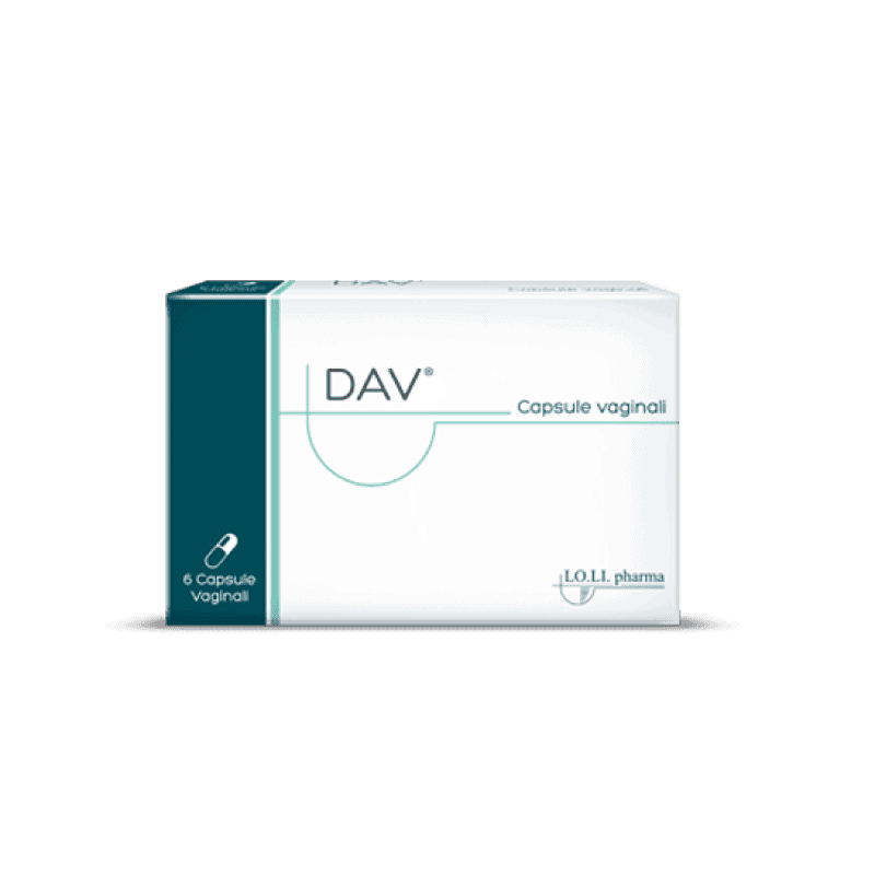 DAV capsules vaginales boîte 6