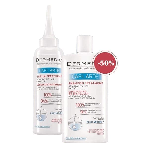 dermedic coffret capilatre shampoing + sérum
