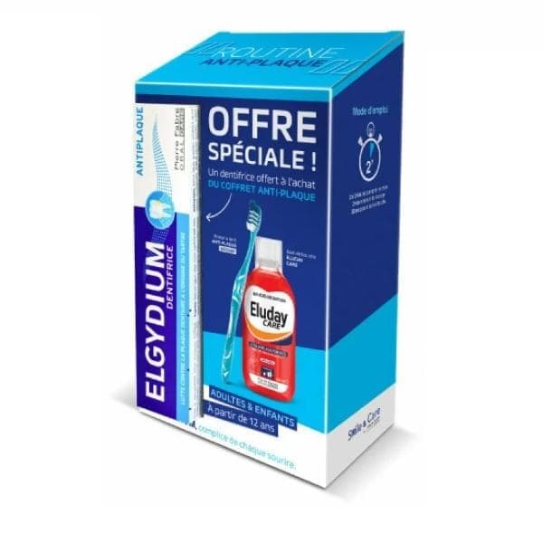 elgydium pack anti plaque BAD medium