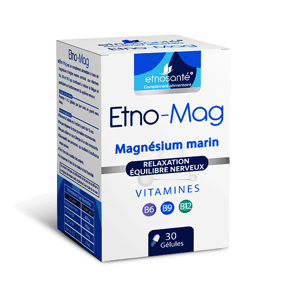 Etno-mag relaxation equilibre nerveux boite de 30 gelules