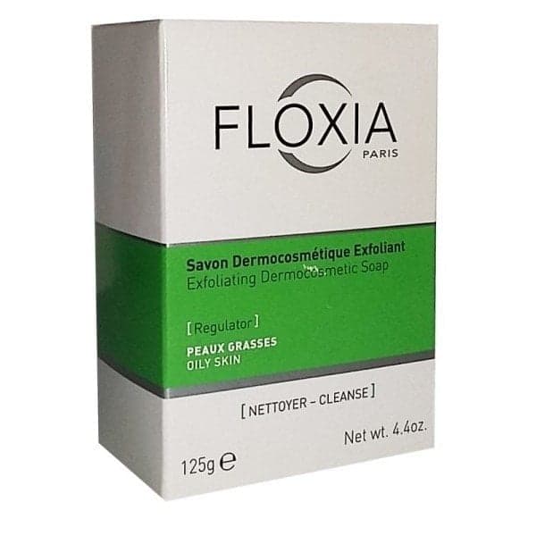 Floxia Savon Dermocosmetique Exfoliant Peau Grasse 125g