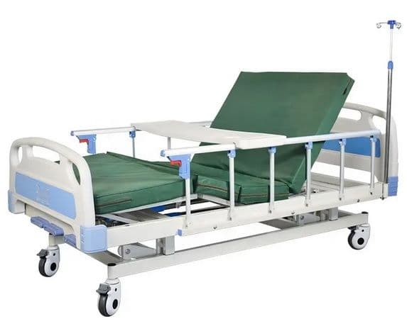 Lit médicalisé électrique à 3 articulations avec accesoires