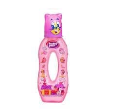 BABY PUR biberon Promenade couvercle ourson 250ml rose