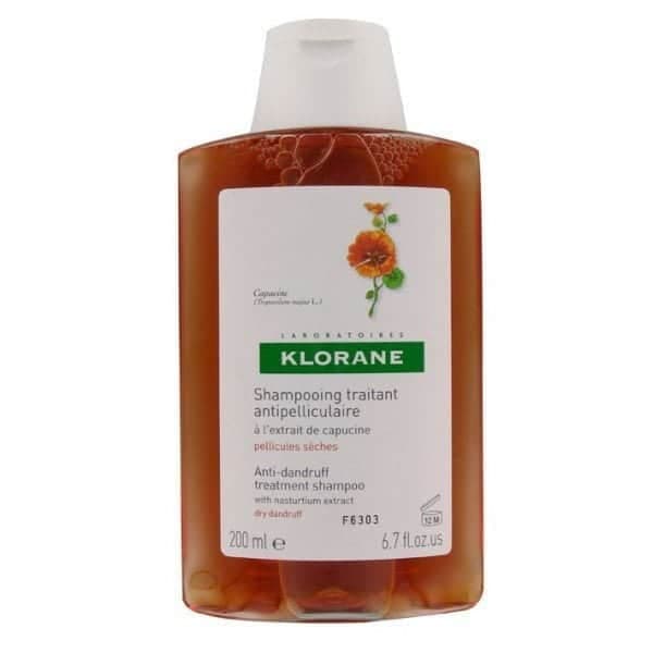 KLORANE Shampooing Antipelliculaire à l’Extrait de Capucine 200 ml
