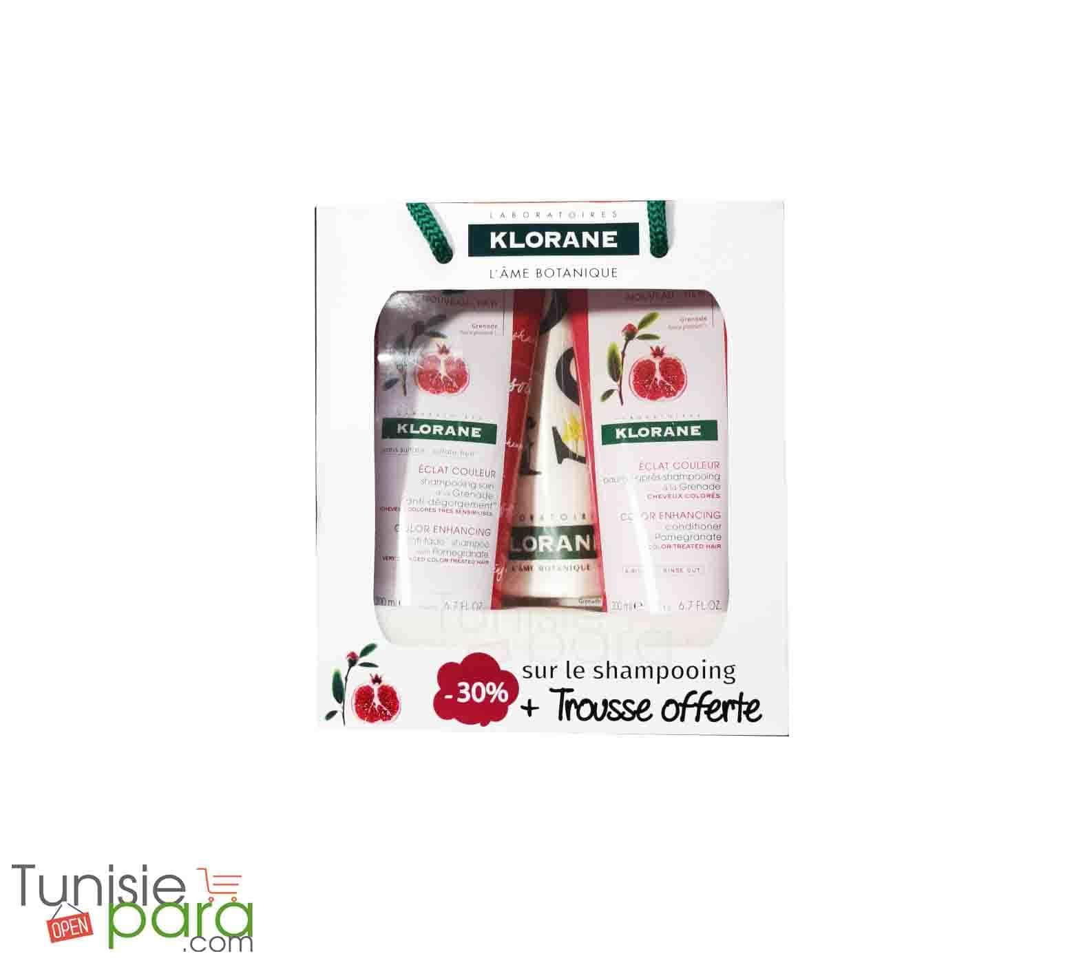klorane Pack Grenade cheveux colorés