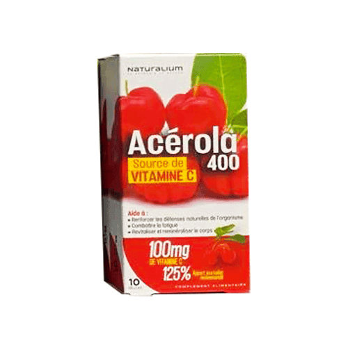 ACEROLA 400 VITAMINE C 10 Comprimés