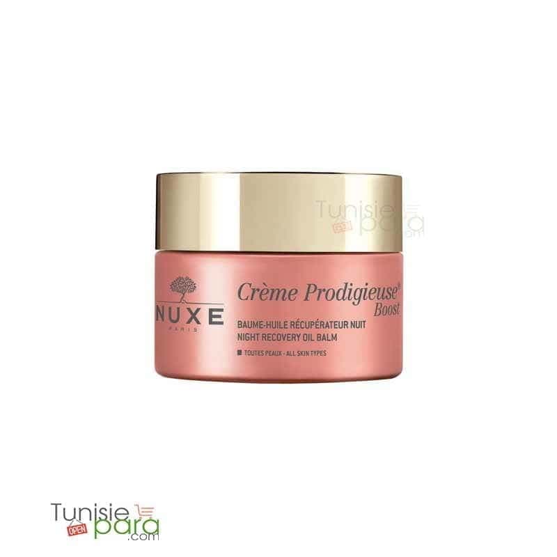 NUXE CRÈME PRODIGIEUSE BOOST, Baume Huile Récupérateur Nuit – 50 ml