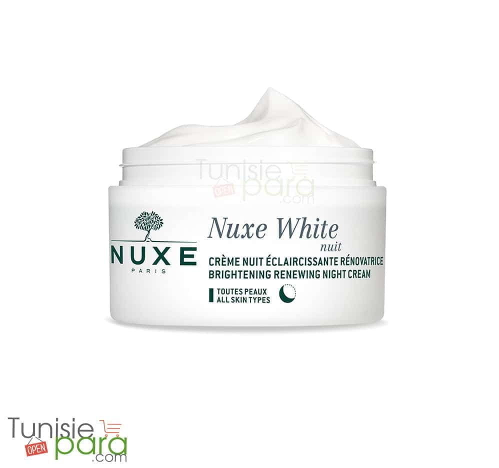 NUXE WHITE CREME NUIT ECLAIRCISSANTE RENOVATRICE 50ml
