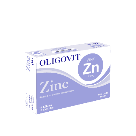 Oligovit zinc 15 gelules