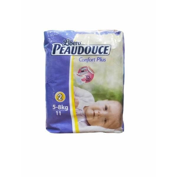 PEAUDOUCE Confort Plus Couche bébé T2 5-8kg b11 (EMBALLAGE DEFECTUEUX)