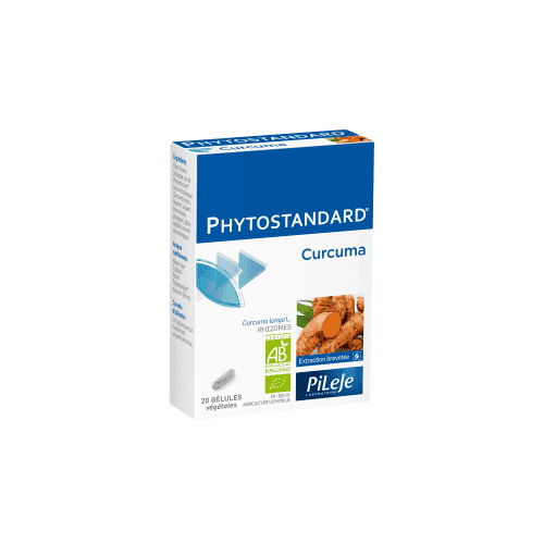 PILEJE Phytostandard® – Curcuma – 20 gélules