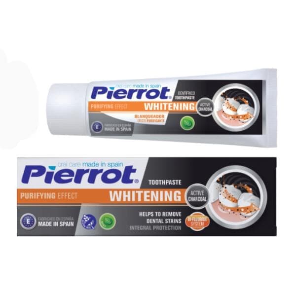 pierrot dentifrice blancheur charbon 75ml