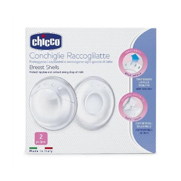 Chicco Coquilles Recueil Lait Pour Seins Crevassés