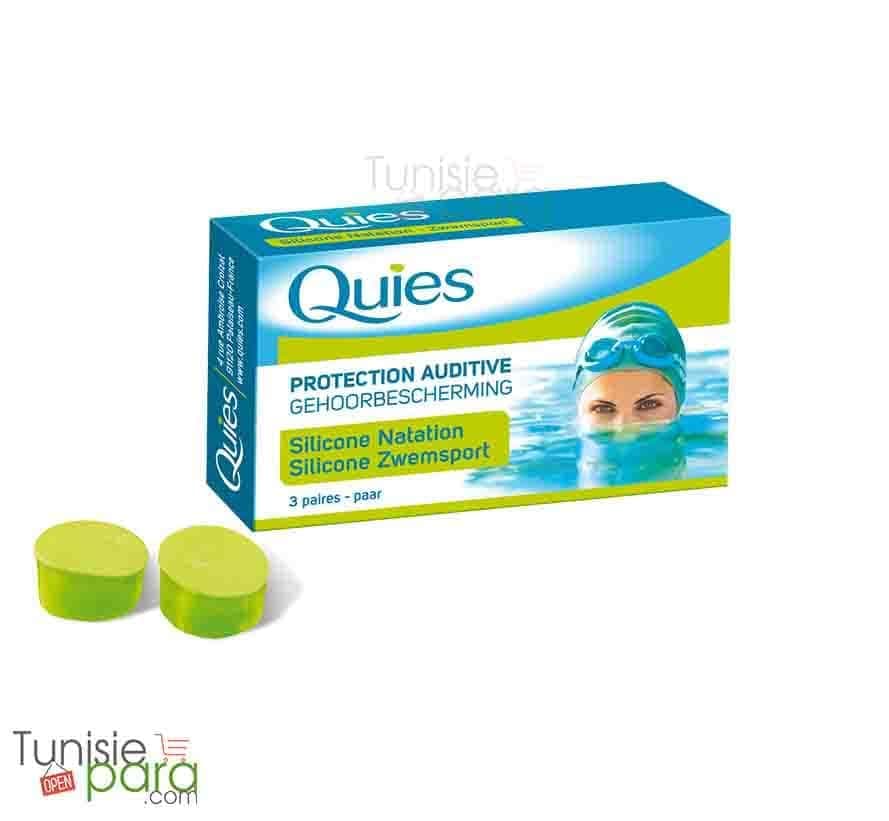 Quies Bouchons d’Oreille Silicone standard Boite de 6