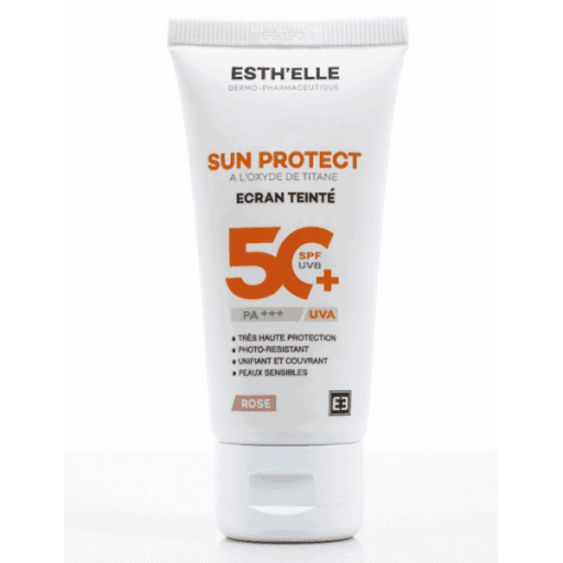 Esth’elle – sun protect rose teinte spf50+