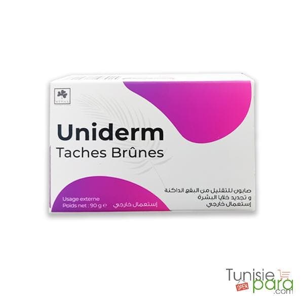 uniderm savon anti taches 90gr