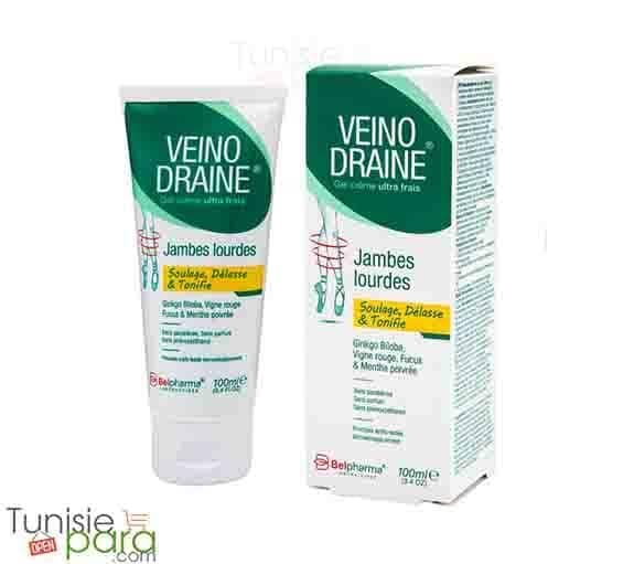 Veinodraine Gel-crème Jambes Lourdes 100 ml