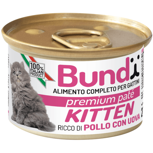 Bundy kitten chicken eggs 200gr