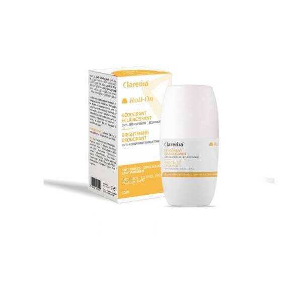 CLARENIA Deo éclaircissante anti transpirant 50ml