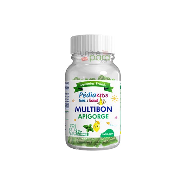 Pédiakids MULTIBON APIGORGE 30 Gummies