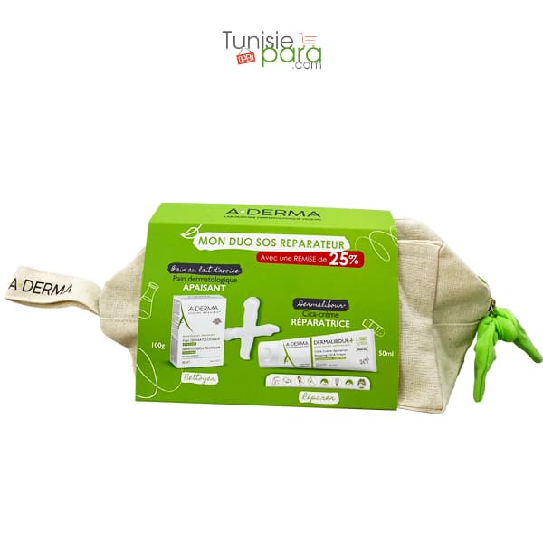 A-DERMA trousse duo cica creme + pain (25%)